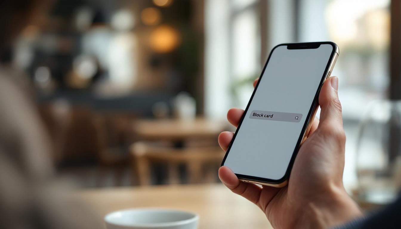 Application mobile pour faire opposition carte bancaire rapidement
