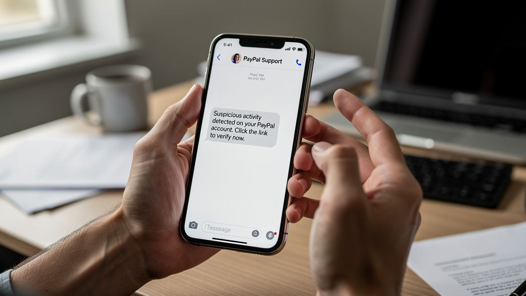 Arnaque PayPal SMS : les techniques des fraudeurs dévoilées